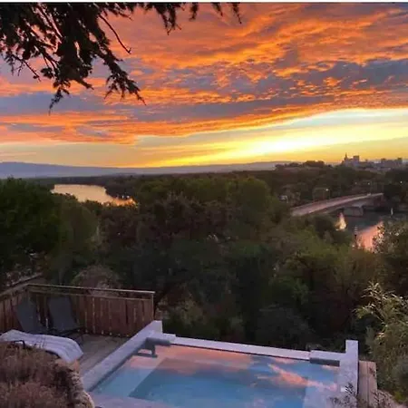 Villa Sublime 180° D'avignon Ventoux Alpilles Villeneuve-les-Avignon